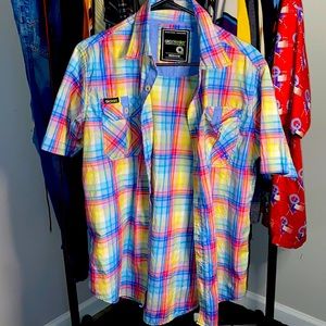 Multicolor buttoned down shirt